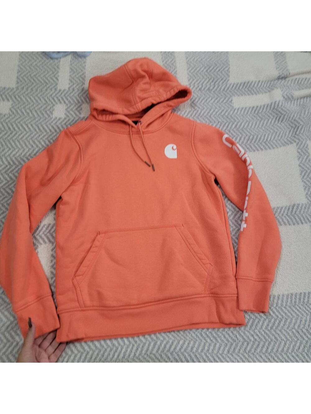 Carhartt Women's Orange Hoody